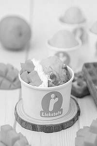 Mango Icecream Waffle Bowl