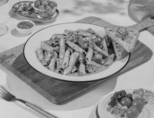 Cheese Chicken Pesto Pasta