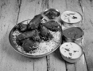 Fried Wings Biriyani
