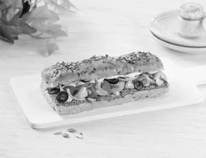 Pesto Mushrooms & Cheese Sandwich [23g Protein]