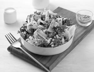 Pesto & Mushroom Merry Salad [425 Kcal, Low Cal...