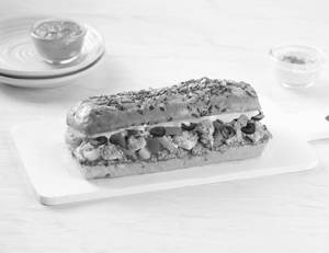 Pesto Chicken & Cheese Sandwich [41g Protein]