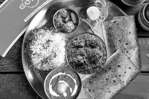 Punjabi Tawa Chicken Thali