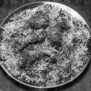 Curryleaf Chicken Biriyani