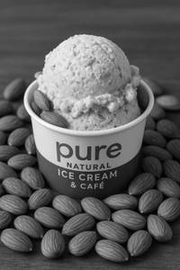 Roasted Almond Ice Cream
