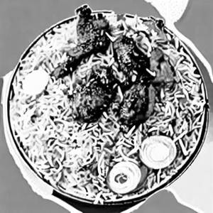 Allam Chicken Biriyani