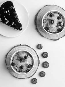 Blueberry Cheesecake Ice Cream Scoop