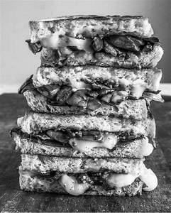 Mushroom Spinach Sandwich