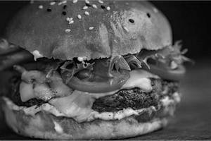 Steak Burger Beef