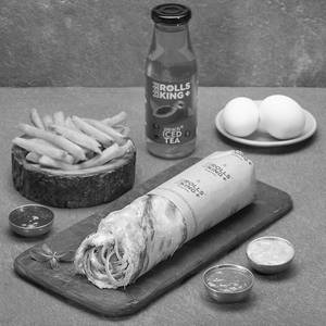 Double Egg Roll Value Meal