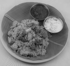 1/2 Mutton Biryani