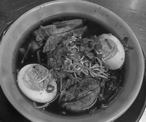Prawn Creamy Ramen (korean)