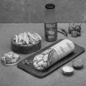 Paneer Classic Roll + French Fries + Drink