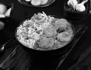 Punjabi Dum Aloo [Masala Rice] Bowl