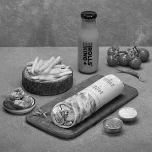 Bhuna Chicken Roll Value Meal