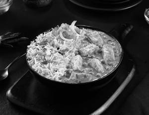 Punjabi Style Matar Paneer Masala Rice Bowl
