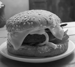 Cheese Aloo Tikki Burger