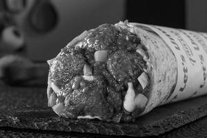 Garlic Chilli Manchurian Wrap