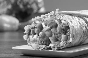 Chimichurri Chicken Burger Wrap