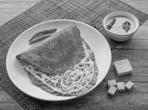 Cheese masala dosa