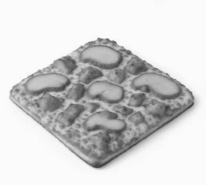 Loaded Meat Lover Squizza [7 Inches]