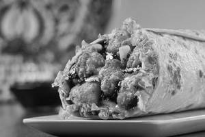 Buldak Chicken Popcorn Korean Wrap (Spicy).