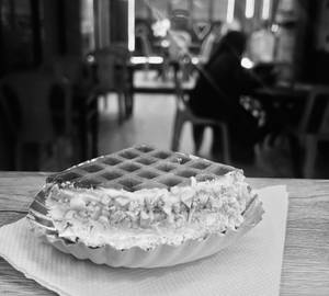 Malai Choco Waffles