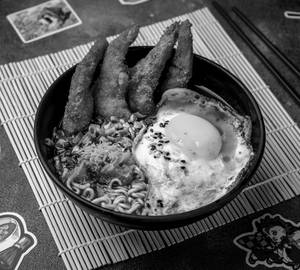prawn tempura ramyeon