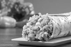 Jalapeno Cheese Chicken Strips Burger Wrap