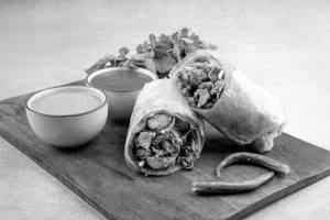 Chicken Malabar Porotta Roll