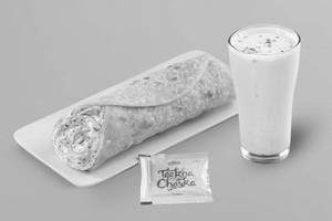 DIY Egg Classic Wrap and Beverage Breakfast Meal