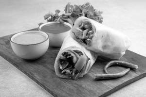 Veg Malabar Porotta Roll