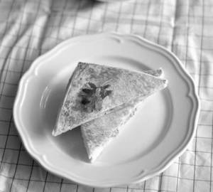 Tandoori paneer and cheese sandwich