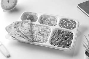 Mushroom Masala Jumbo Lunchbox