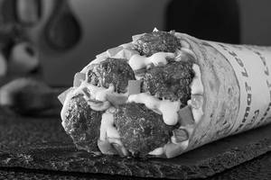 Garlic Cheese Manchurian Wrap