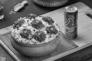 Mutton Kheema Biryani + Thums Up Toofani Combo