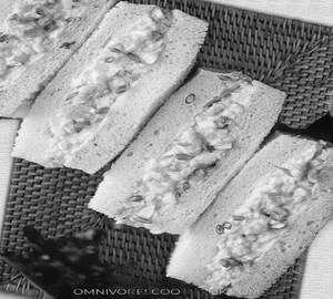 Cottage cheese loaded sandwich