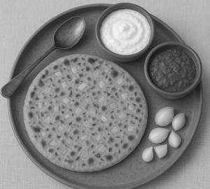 Onion Paratha (2Pc)