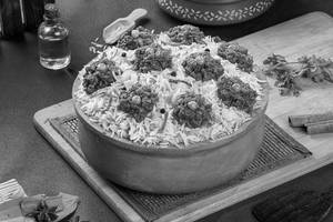 Mutton Kheema Kilo Biryani