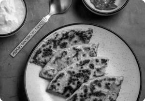 Butter Aloo Paratha