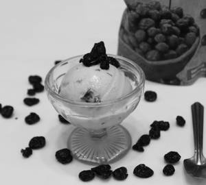 Cranberry ice cream