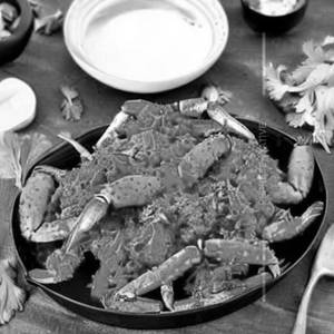 Spicy Roasted Pepper Crab