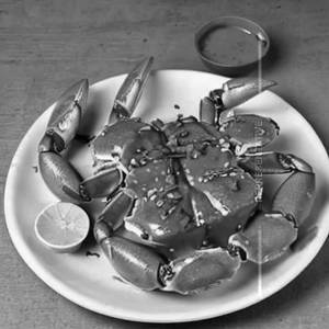 Barbeque Garlic Crab