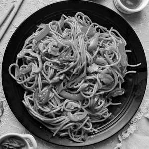Chilly Garlic Noodles [ Chef Special]