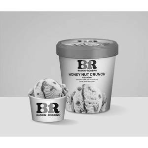 Honey Nut Crunch Ice cream (450 ml Family Pack)