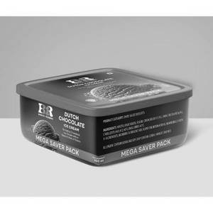 Dutch Chocolate Ice cream (700 ml Mega Savor Pack)