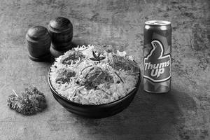 Chicken Biryani Bowl + Thums Up Combo