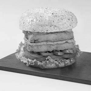 Spicy Paneer Double Patty Burger