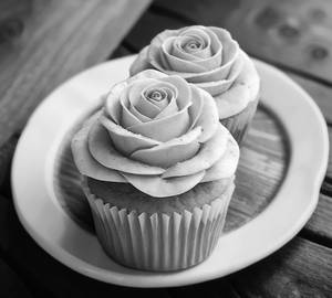 Rose Flavour Cupcake (Pack of 6)