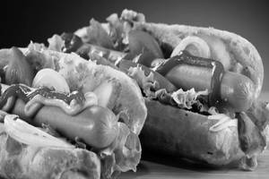 Chicken Sausage Hot Dog